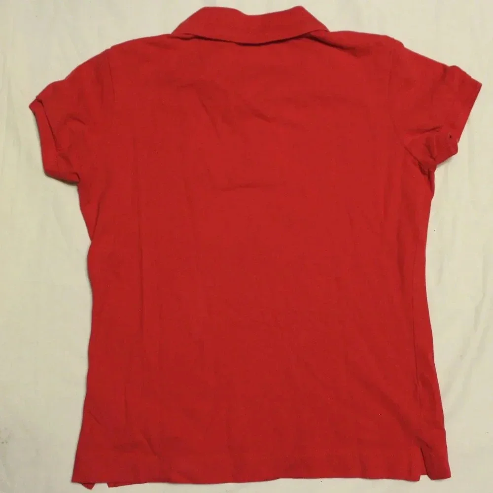 Dickies Girls Red Polo - Picture 3 of 3